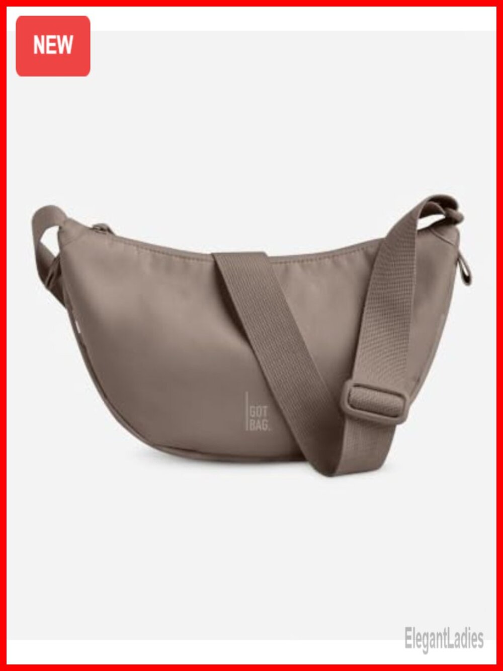 GOT BAG Moon Bag Crescent Crossbody Bag for Women Water-Resistant Adjustable